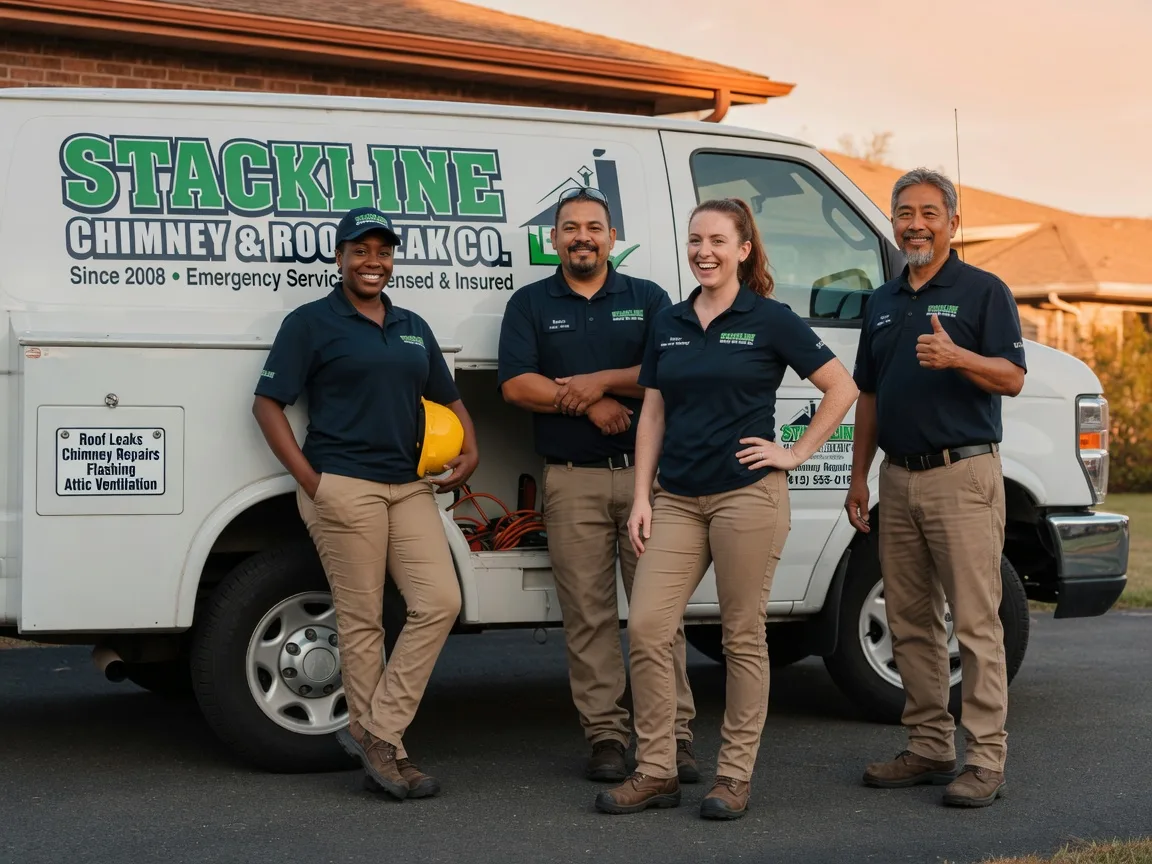 Chimney flashing repair company in Basco, IL
